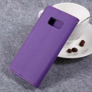 Чехол-книжка ROAR KOREA Cloth Texture для Samsung Galaxy S8 (G950) - Violet