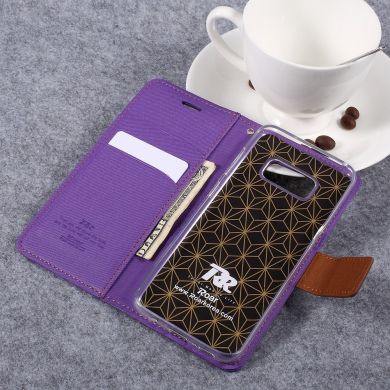 Чехол-книжка ROAR KOREA Cloth Texture для Samsung Galaxy S8 (G950) - Violet