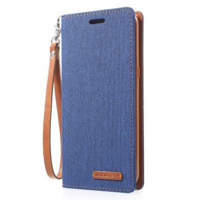 Чехол-книжка MERCURY Canvas Wallet для Samsung Galaxy S8 (G950) - Blue