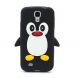 Силиконовая накладка Deexe Penguin Series для Samsung Galaxy S4 (i9500) - Black. Фото 2 из 3