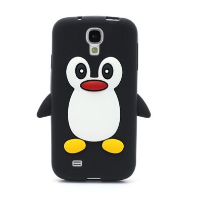 Силиконовая накладка Deexe Penguin Series для Samsung Galaxy S4 (i9500) - Black