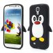 Силиконовая накладка Deexe Penguin Series для Samsung Galaxy S4 (i9500) - Black. Фото 1 из 3