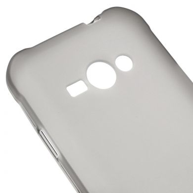 Силиконовая накладка Deexe Soft Case для Samsung Galaxy J1 Ace (J110) - Grey