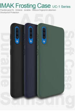 Силиконовый чехол IMAK UC-1 Series для Samsung Galaxy A50 (A505) / A30s (A307) / A50s (A507) - Blue