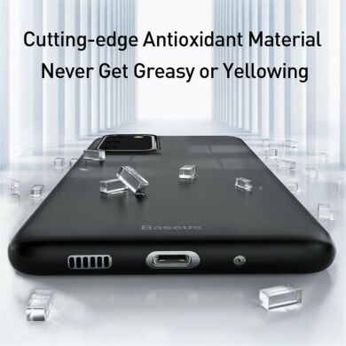 Силиконовый (TPU) чехол BASEUS Ultra Thin Matte для Samsung Galaxy S20 (G980) - Black
