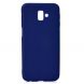 Силиконовый (TPU) чехол Deexe Matte Case для Samsung Galaxy J6+ (J610) - Blue. Фото 2 из 6