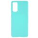 Силиконовый (TPU) чехол Deexe Matte Case для Samsung Galaxy S20 FE (G780) - Baby Blue. Фото 1 из 6