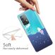 Силиконовый (TPU) чехол Deexe Pretty Glossy для Samsung Galaxy A73 (A736) - Cat and Colorful Tree. Фото 3 из 4