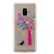 Силиконовый (TPU) чехол Deexe Pretty Glossy для Samsung Galaxy A8+ (A730) - Colorzied Tree. Фото 5 из 5