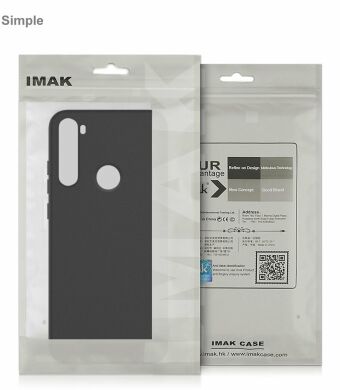 Силиконовый (TPU) чехол IMAK UC-1 Series для Samsung Galaxy A01 (A015) - Black