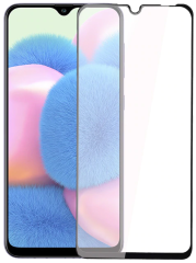 Защитное стекло Deexe 5D Full Glue для Samsung Galaxy A30s (A307) / A50s (A507) - Black