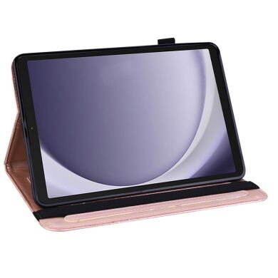 Защитный чехол Deexe Butterfly для Samsung Galaxy Tab A9 Plus (X210/216) - Rose Gold