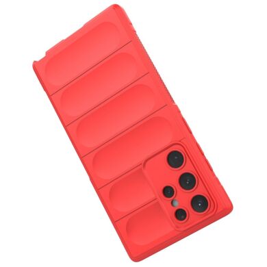 Защитный чехол Deexe Terra Case для Samsung Galaxy S22 Ultra (S908) - Red
