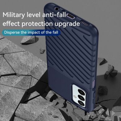 Защитный чехол Deexe Thunder Series для Samsung Galaxy M23 (M236) - Navy Blue
