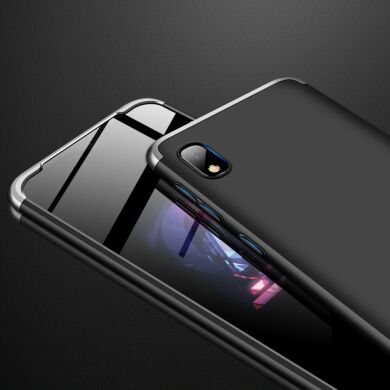 Защитный чехол GKK Double Dip Case для Samsung Galaxy A10 (A105) - Black / Silver