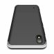 Защитный чехол GKK Double Dip Case для Samsung Galaxy A10 (A105) - Black / Silver. Фото 3 из 5