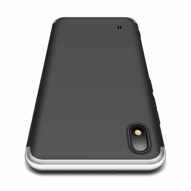 Защитный чехол GKK Double Dip Case для Samsung Galaxy A10 (A105) - Black / Silver