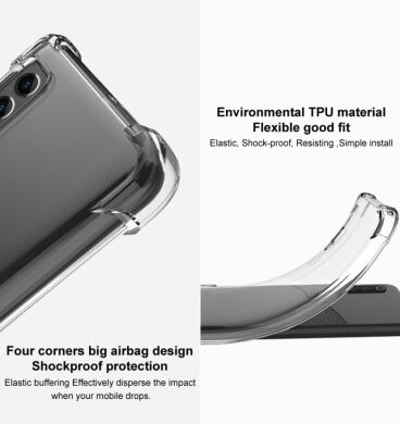Защитный чехол IMAK Airbag MAX Case для Samsung Galaxy S22 (S901) - Transparent