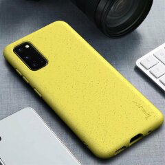 Защитный чехол IPAKY Matte Case для Samsung Galaxy S20 (G980) - Yellow