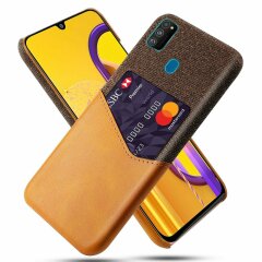 Защитный чехол KSQ Business Pocket для Samsung Galaxy M30s (M307) / Galaxy M21 (M215) - Brown