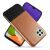 Защитный чехол KSQ Dual Color для Samsung Galaxy A22 (A225) - Light Brown / Black