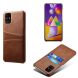 Защитный чехол KSQ Pocket Case для Samsung Galaxy M31s (M317) - Brown. Фото 2 из 5