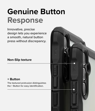 Защитный чехол RINGKE Fusion X для Samsung Galaxy A34 (A346) - Black