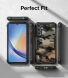 Защитный чехол RINGKE Fusion X для Samsung Galaxy A34 (A346) - Camo Black. Фото 4 из 13