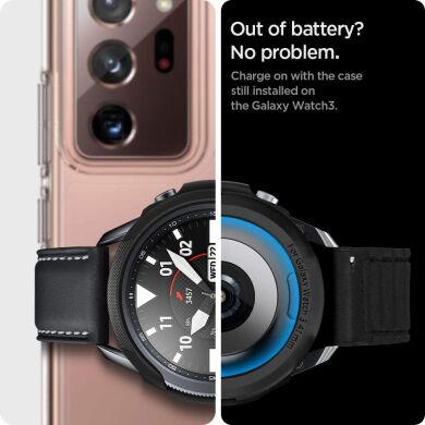 Защитный чехол Spigen (SGP) Liquid Air Case для Samsung Galaxy Watch 3 (41mm) - Bronze