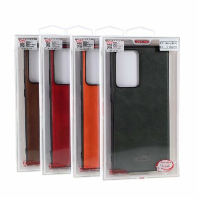 Защитный чехол SULADA Leather Case для Samsung Galaxy Note 20 Ultra (N985) - Red