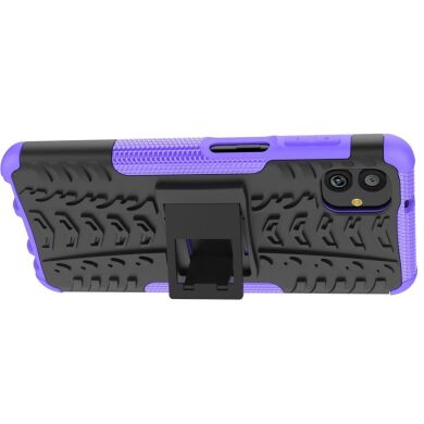 Защитный чехол UniCase Hybrid X для Samsung Galaxy A04 (A045) - Purple