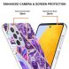 Защитный чехол Deexe Marble Pattern для Samsung Galaxy A73 (A736) - Light Purple. Фото 4 из 5