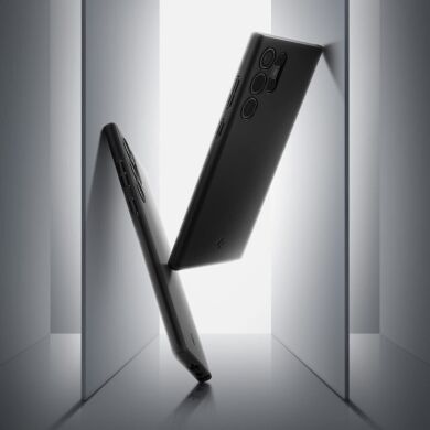 Защитный чехол Spigen (SGP) Thin Fit для Samsung Galaxy S22 Ultra (S908) - Abyss Green