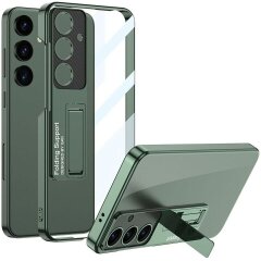 Защитный чехол GKK Shantom Series для Samsung Galaxy S24 Plus - Midnight Green