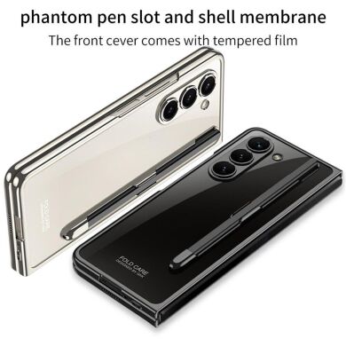 Защитный чехол GKK Fold Case Pen для Samsung Galaxy Fold 5 - Black