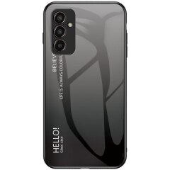 Защитный чехол Deexe Gradient Color для Samsung Galaxy M13 (M135) - Black / Grey