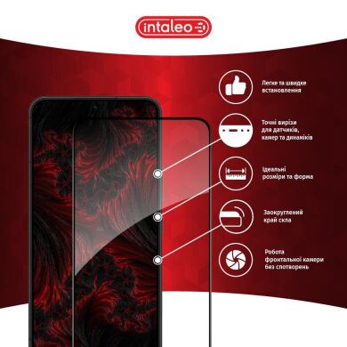 Защитное стекло Intaleo Full Glue для Samsung Galaxy S22 (S901) - Black
