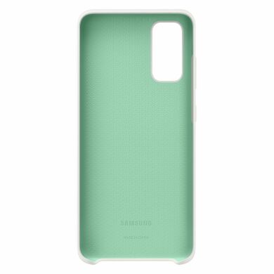Чехол Silicone Cover для Samsung Galaxy S20 (G980) EF-PG980TWEGRU - White
