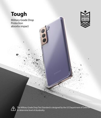Защитный чехол RINGKE Fusion для Samsung Galaxy S21 (G991) - Smoke Black
