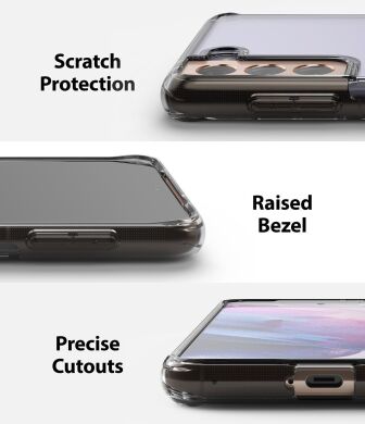 Защитный чехол RINGKE Fusion для Samsung Galaxy S21 (G991) - Smoke Black