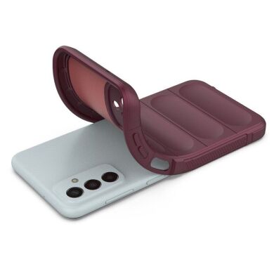 Защитный чехол Deexe Terra Case для Samsung Galaxy M13 (M135) - Wine Red