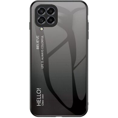Захисний чохол Deexe Gradient Color для Samsung Galaxy M33 (M336) - Black / Grey