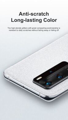 Наклейка на заднюю панель RockSpace BlingBling Series для Samsung Galaxy A6+ 2018 (A605) - Gold