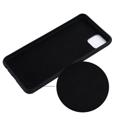 Защитный чехол Deexe Silicone Case для Samsung Galaxy A22 5G (A226) - Black