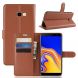 Чехол-книжка Deexe Wallet Style для Samsung Galaxy J4+ (J415) - Brown. Фото 1 из 6