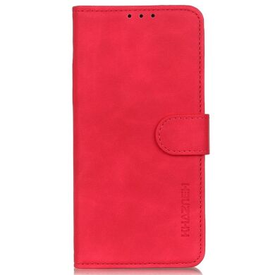 Чохол-книжка KHAZNEH Retro Wallet для Samsung Galaxy A03 (A035) - Red