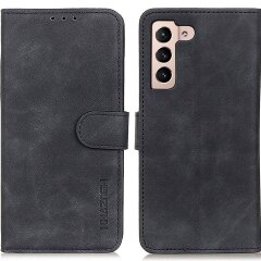 Чохол-книжка KHAZNEH Retro Wallet для Samsung Galaxy S23 - Black