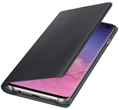 Чохол-книжка LED View Cover для Samsung Galaxy S10 (G973) EF-NG973PBEGRU - Black