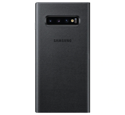 Чехол-книжка LED View Cover для Samsung Galaxy S10 (G973) EF-NG973PBEGRU - Black