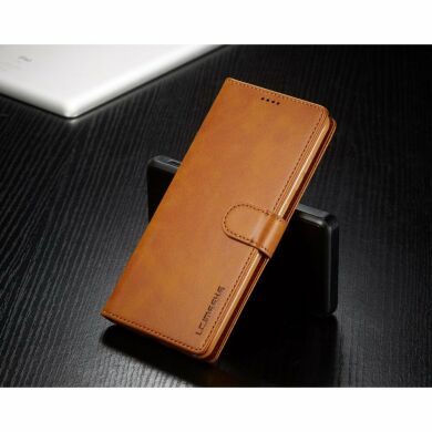Чехол LC.IMEEKE Wallet Case для Samsung Galaxy S20 (G980) - Brown